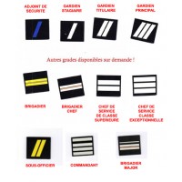 Grade adhésif pour porte carte police